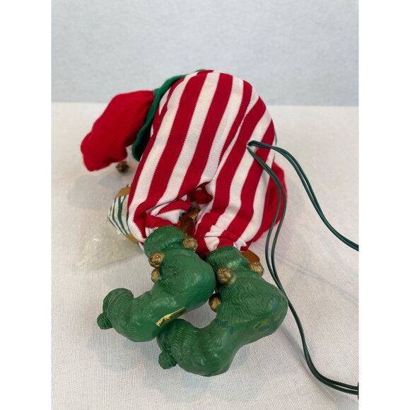 Vintage Animated Santa Bear in Gift Box FOR PARTS OR REPAIR B - Picture 6 of 9